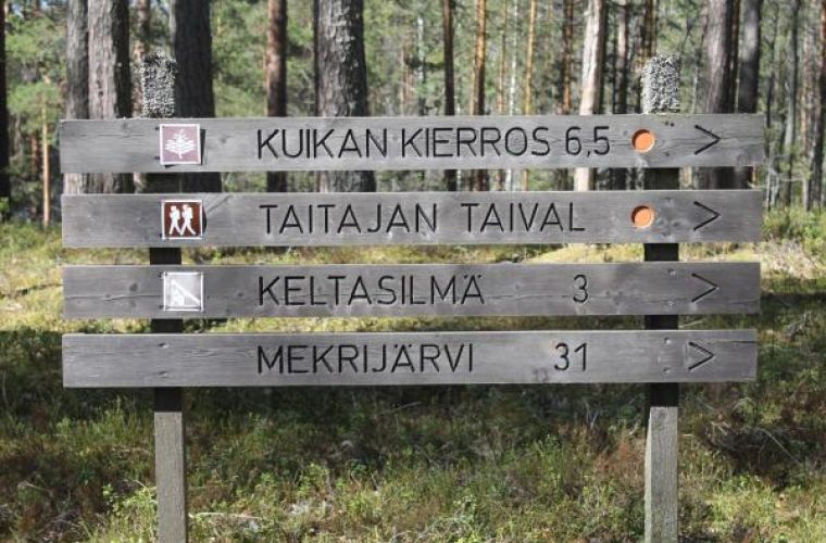 Petkeljärven rantasaunan laiturin maisemat