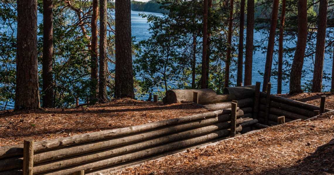 Petkeljärven kunnostettu juoksuhauta