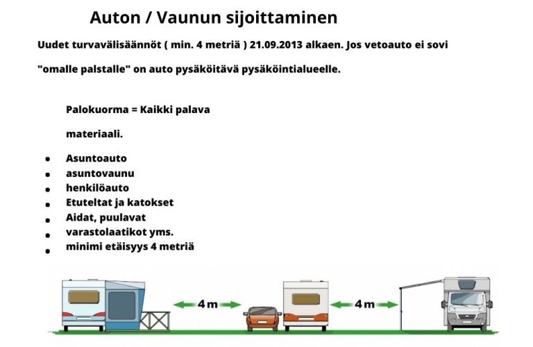 caravan turvavälit