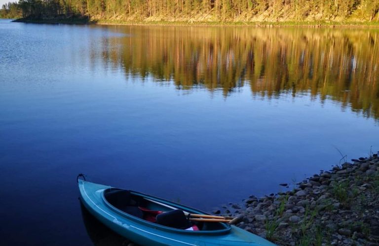 Kiwi2-kajakki, Petkeljärvi Center, Petkeljärvi kansallispuisto, Ilomantsi