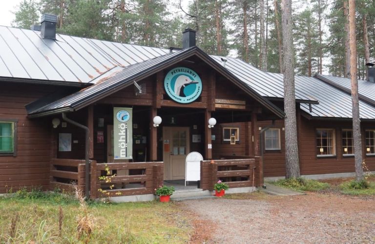 Petkeljärven retkeilykeskus, ilmakuva